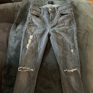 Gray Hudson Jeans